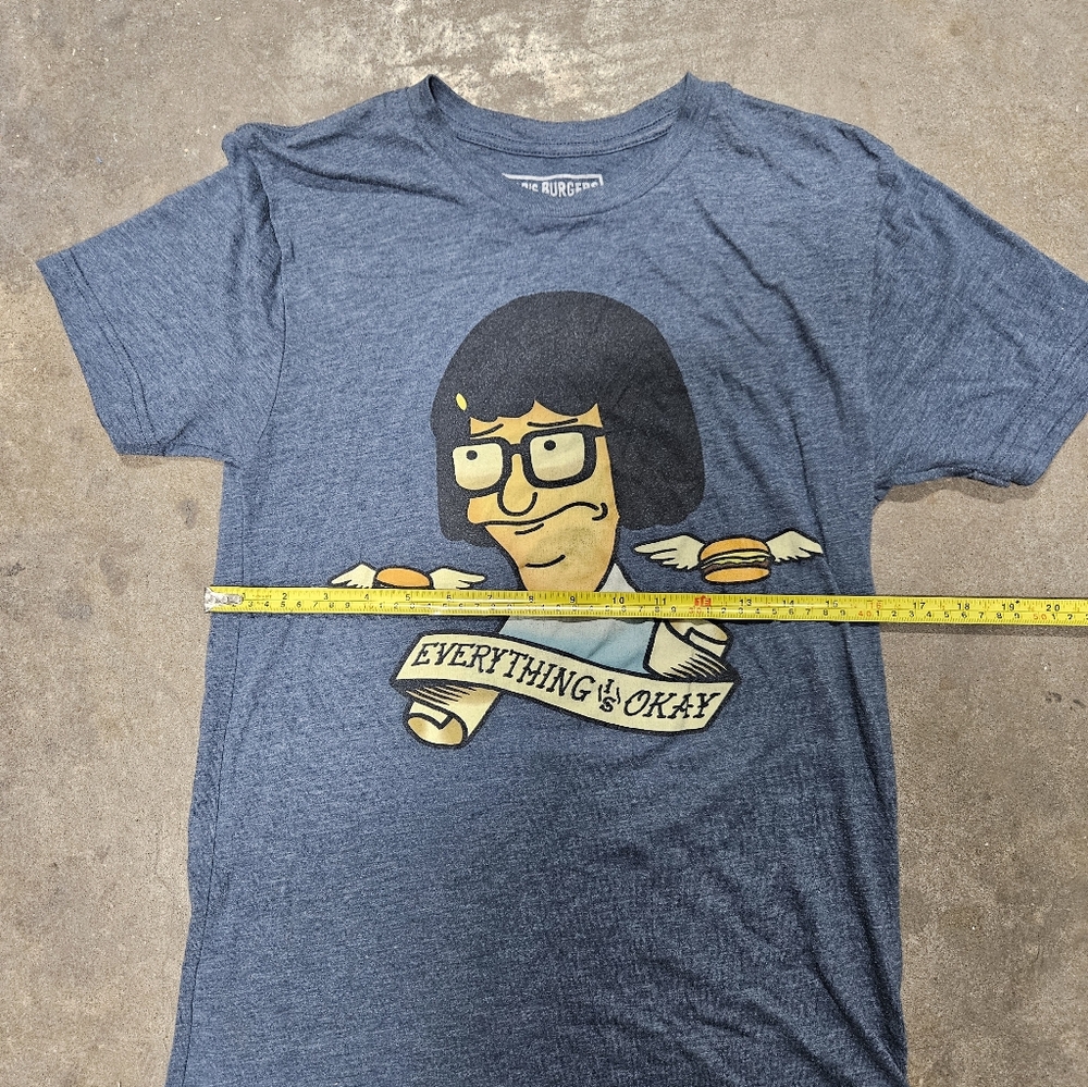 Bobs Burgers Tina Belcher Shirt Size Medium. Everything is alright shirt. - Picture 4 of 4